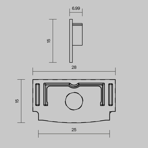 
                    Комплектующие для профиля Maytoni Led Strip 642013        
    