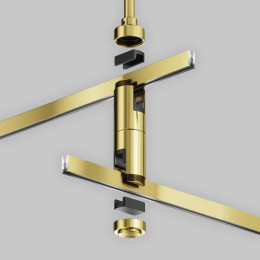 Крепление потолочное Maytoni Technical Accessories for tracks Flarity TRA159C-D1-BS