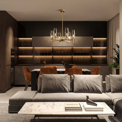 
                    Люстра Maytoni H002PL-06G        
    