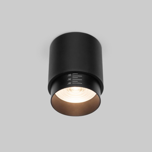 
                    Накладной светодиодный светильник Elektrostandard Cors 25032/LED черный a062384        
    