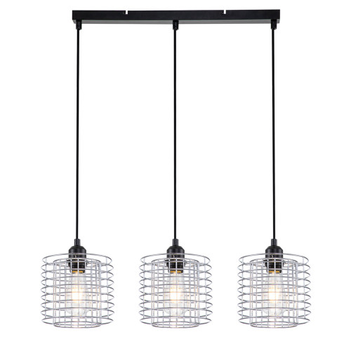 
                                            Подвесной светильник Escada Grid 10190/3S Chrome                    
                