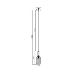 Подвесной светильник Freya Zelma FR8013PL-01AM
