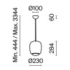 
                    Подвесной светильник Maytoni MOD466PL-L12GR3K        
    