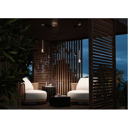 
                    Подвесной светильник Maytoni Outdoor O491PL-L6B3K        
    