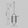 
                    Подвесной светодиодный светильник Maytoni Amulet MOD555PL-L11G3K        
    