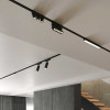 
                    Подвесной трековый светодиодный светильник Elektrostandard Flat Magnetic Alliet 85097/01 черный a063714        
    