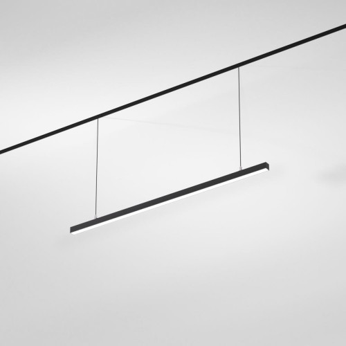 
                    Подвесной трековый светодиодный светильник Elektrostandard Slim Magnetic Milo 85105/01 30W 4000K черный a064802        
    