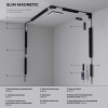 
                    Подвесной трековый светодиодный светильник Elektrostandard Slim Magnetic Milo 85105/01 30W 4000K черный a064802        
    