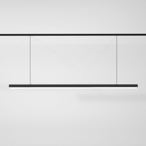 
                    Подвесной трековый светодиодный светильник Elektrostandard Slim Magnetic Milo 85106/01 40W 4000K черный a064803        
    