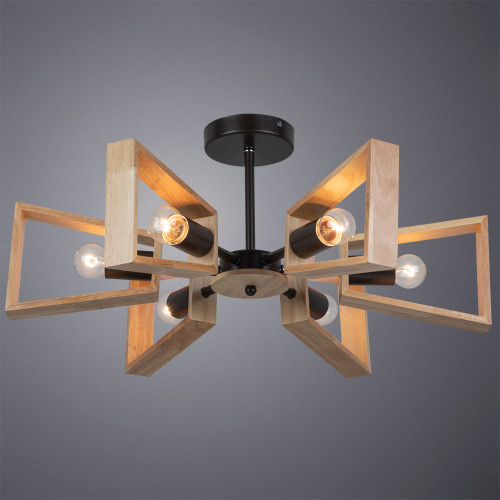 
                    Потолочная люстра Arte Lamp Brussels A8030PL-6BK        
    