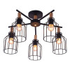 
                                            Потолочная люстра Escada 469/5PL Black                    
                