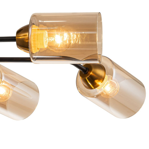 
                                            Потолочная люстра Escada Vertigo 1131/6P Black/Gold                    
                