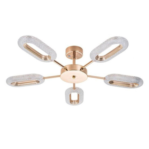 
                    Потолочная светодиодная люстра Arte Lamp Ovale A2489PL-5GO        
    