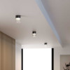 
                    Потолочный светодиодный светильник Elektrostandard Lumen 25047/LED 10W 4000К черный/прозрачный a064709        
    