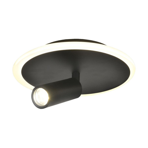 
                                            Потолочный светодиодный светильник Escada 20046SMA/01LED BK                    
                