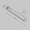 
                    Шинопровод накладной/подвесной Maytoni Technical CA012-TRX-300-B        
    