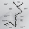 
                    Шинопровод накладной/подвесной магнитный Maytoni Technical Exility Busbar trunkings TRX034-413W        
    