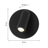 
                    Спот Favourite Bedside 4497-1W        
    