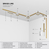 
                    Трековый светодиодный светильник Elektrostandard Brass Line 85527/01 a071852        
    