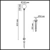 
                    Уличный светильник Odeon Light Nature 7121/2GL        
    