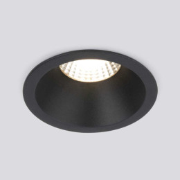 Встраиваемый светодиодный светильник Elektrostandard 15266/LED черный a055719