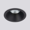 
                    Встраиваемый светодиодный светильник Elektrostandard 15266/LED черный a055719        
    