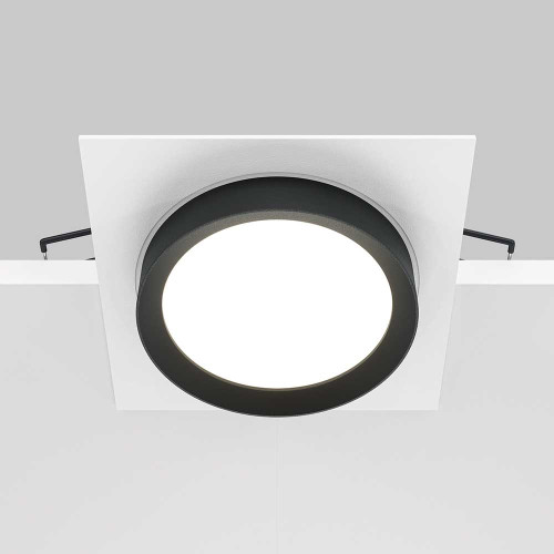 
                    Встраиваемый светильник Maytoni Hoop DL086-GX53-SQ-WB        
    