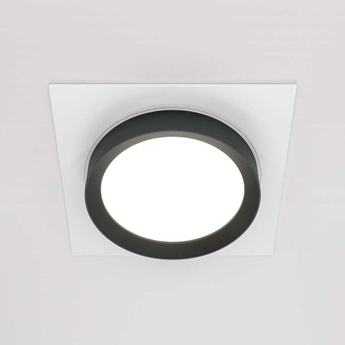 
                    Встраиваемый светильник Maytoni Hoop DL086-GX53-SQ-WB        
    