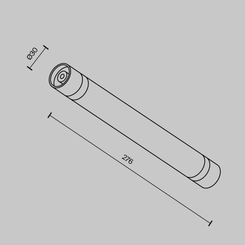 
                    Аксессуар Maytoni Technical CA011-L300-B        
    