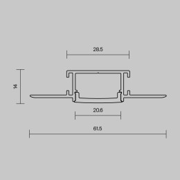 Алюминиевый профиль Maytoni Led Strip 636005