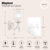 
                    Бра Maytoni Grace ARM247-01-G        
    