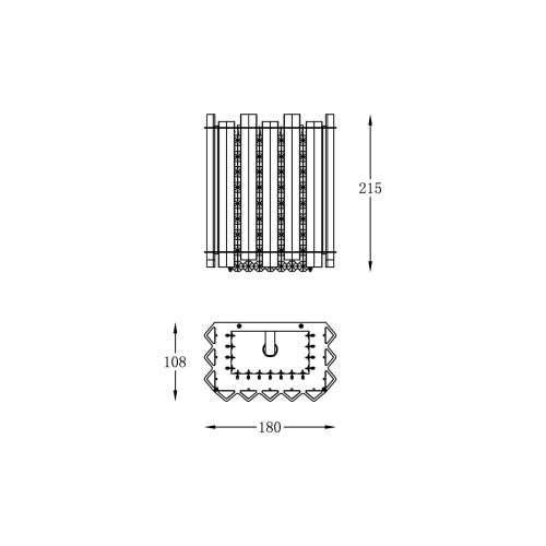 
                    Бра Vele Luce Lillian VL3093W01        
    