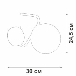 Бра Vitaluce V4715-1/1A