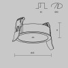 
                    Крепление Maytoni Technical Pendant PA001-RS-W        
    