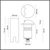 
                    Ландшафтный светодиодный светильник Odeon Light Nature Wald 6662/1GL3        
    