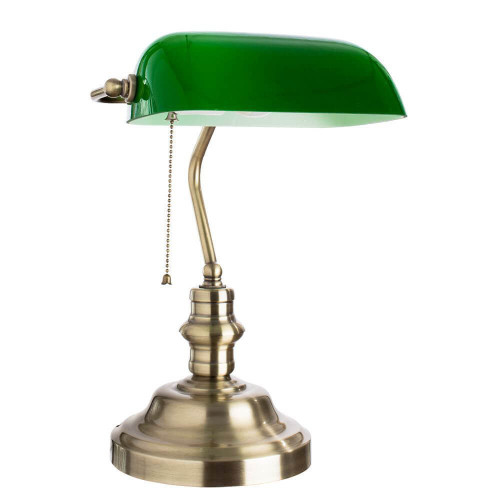 
                    Настольная лампа Arte Lamp Banker A2492LT-1AB        
    