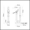 
                    Настольная лампа Odeon Light L-Vision Lark 5431/2TL        
    