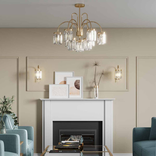 
                    Подвесная люстра Odeon Light Classic Vassa 4987/6        
    