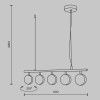 
                    Подвесной светильник Maytoni MOD299PL-L48BC3K        
    