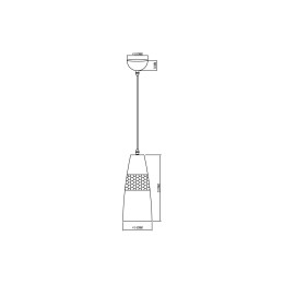Подвесной светильник Vele Luce Lucky VL5394P21