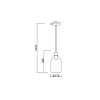 
                    Подвесной светильник Vele Luce Placido VL5055P14        
    