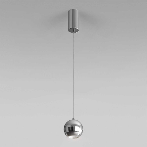 
                    Подвесной светодиодный светильник Elektrostandard Giro 50215/1 Led хром a055675        
    