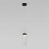 
                    Подвесной светодиодный светильник Eurosvet Lumen 50244/1 Led черный/прозрачный        
    