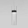 
                    Подвесной светодиодный светильник Eurosvet Lumen 50244/1 Led черный/прозрачный        
    
