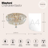 
                    Потолочный светильник Maytoni Basfor DIA100-CL-03-G        
    