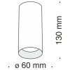 
                    Потолочный светильник Maytoni Technical Focus C010CL-01G        
    