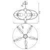 
                    Потолочный светильник Vele Luce Crea VL6522L05        
    