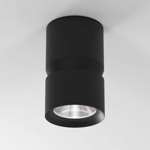 
                    Потолочный светодиодный светильник Elektrostandard Kayo 25049/LED 12W 4000К черный a064729        
    