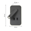 
                    Спот Favourite Bedside 4499-2W        
    