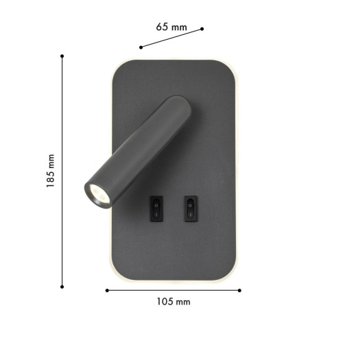 
                    Спот Favourite Bedside 4499-2W        
    